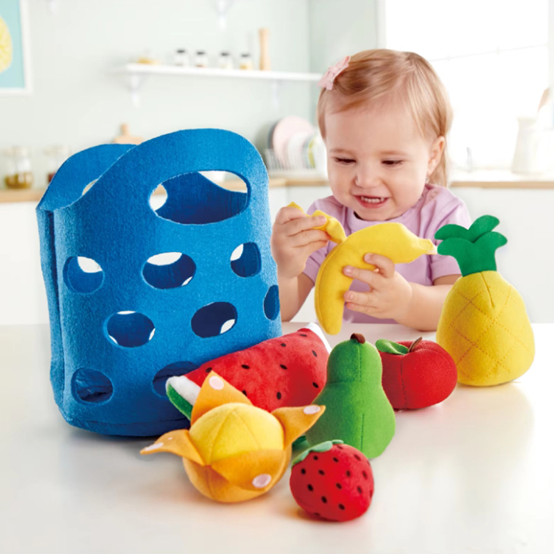 8pcs Felt Food vegetable baske - Kids Toys Kitchen Set 评论和价格