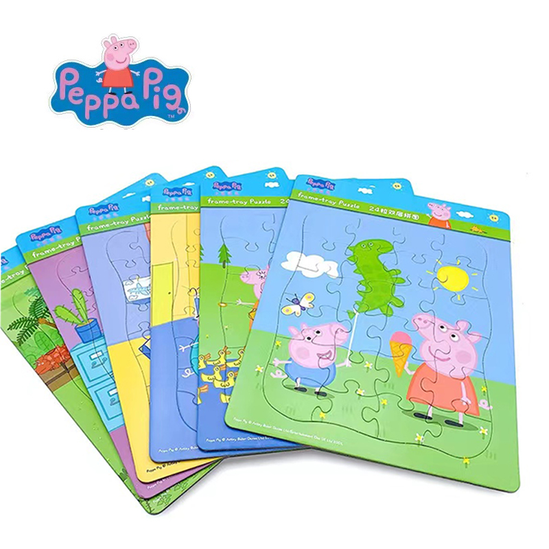 Peppa pig Figures MINI Jigsaw  - Kids Toys Xmas 评论和价格