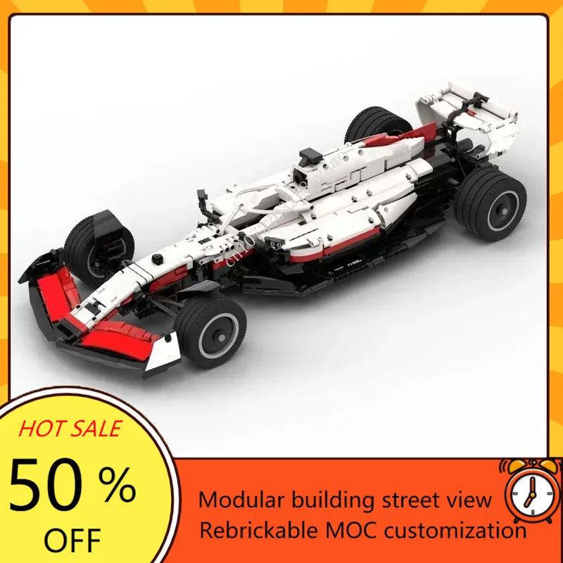 2539PCS MOC Speed Haas F1 Team - Kids Toys Xmas 评论和价格