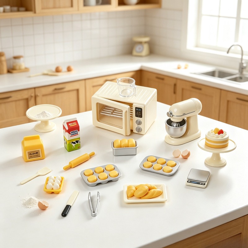 Mini Baking Time Pretend Play  - Kids Toys Kitchen Set 评论和价格